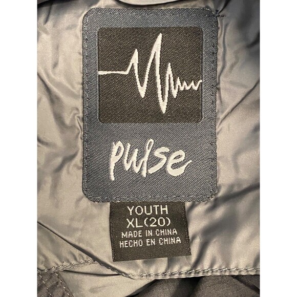 NWT Pulse Puffer Vest Men's XS Boys Youth XL 20 Gray Quilted Ripstop Water Repel - Picture 14 of 15